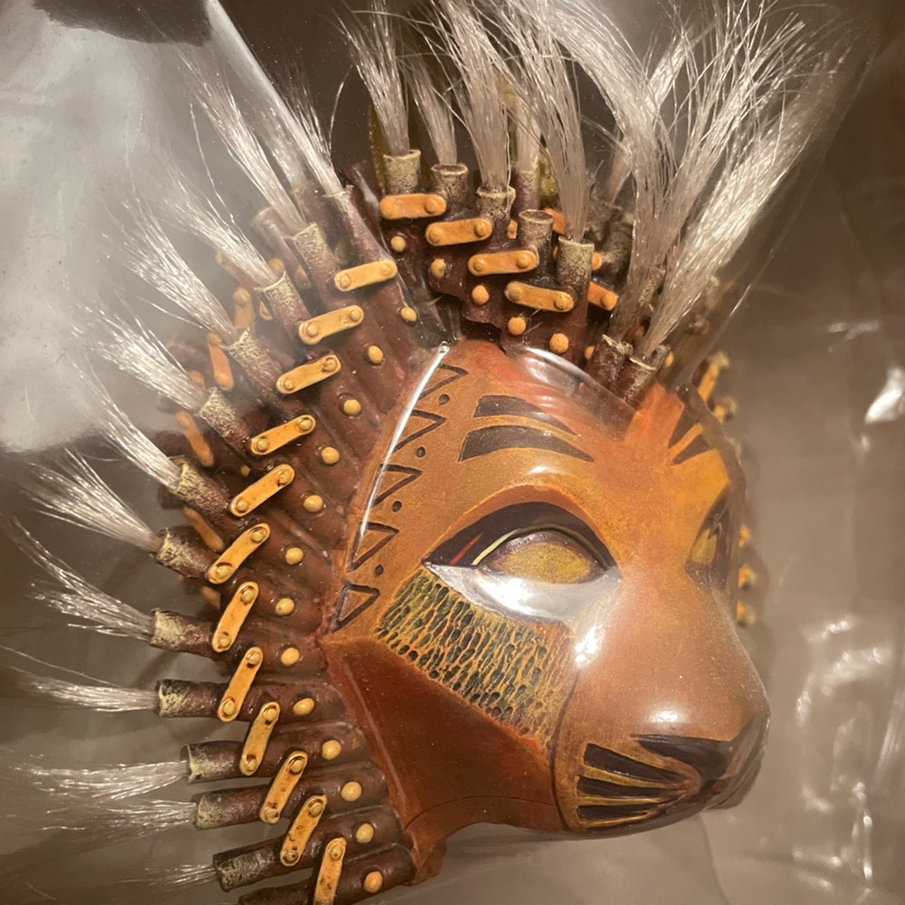 The Lion King Broadway Musical Special Edition Simba Mask Ornament 